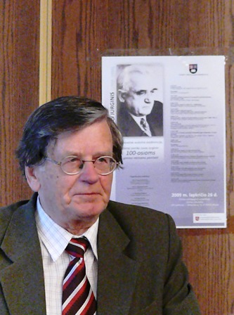 Prof. Antanas Tyla, šiemet paminėjęs savo 80-metį, Juozo Jurginio 100-osioms gimimo metinėms skirtoje konferencijoje