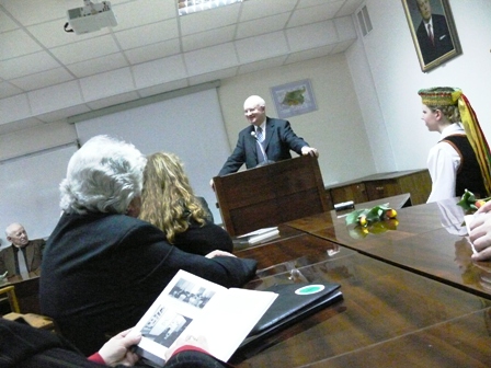 Prof. Algimantas Nakas pristato savo naująją knygą „Vardan Lietuvos. Pasipriešinimas okupacijoms aukštosiose mokyklose 1940–1991 metais“