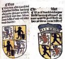Kongreso bibliotekoje Vašingtone (JAV) saugomoje Ulriko Richentalio kronikoje 1483 m. Lietuvos didžiojo kunigaikščio Vytauto herbas