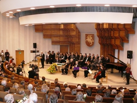 2006 m. Lietuvos mokslo premijų įteikimo ceremonija Vyriausybės rūmuose