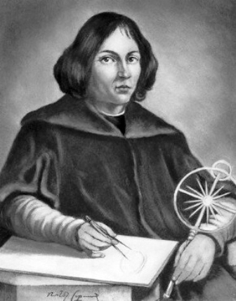 M. Kopernikas (1473–1543). Netiesioginiai įrodymai, patvirtinantys Koperniko teoriją, pradeda iš lėto kauptis ypač po teleskopo atradimo, bet galutiniai pasirodys tik po 200 metų