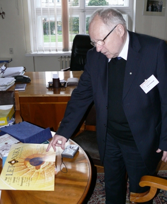Latvijos valstybinės mokslinės programos „Letonika“ vadovas akad. Janis Stradinis