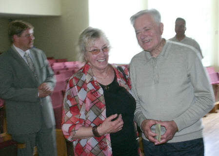 Santariečiai kaip giminiečiai: Rita Kavolienė ir Valdas Adamkus