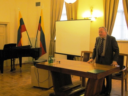 Europos Parlamento narys prof. Vytautas Landsbergis pabrėžė Lietuvos narystės Jungtinėse Tautose svarbą
