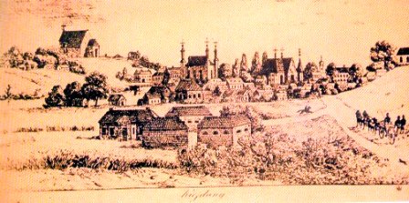 Sena Kėdainių graviūra primena, kad šio krašto vakarų aukštaičių šiauliškių tarme XVI a. pabaigoje net ir Vilniuje spausdintos knygos
