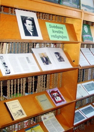 Bibliotekoje – Stepo Zobarsko knygų ir kitų dokumentų paroda