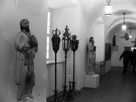 Žemaičių vyskupystės muziejaus eksponatai