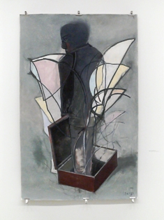 „Keleivis“ (popierius, pastelė, 239 x 152, 1995)