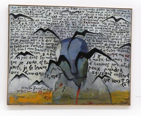 „Varnos“ (drobė, aliejus, 120 x 150, 1992)