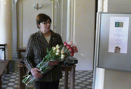 2010 m. Kalbos premijos laureatė Sankt Peterburgo universiteto docentė dr. Vanda Kazanskienė