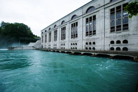 Mühleberg vandens jegainės turbinų pastatas