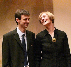  Abu tos pačios premijos laureatai – Vykintas Vaitkevičius ir Irena Seliukaitė