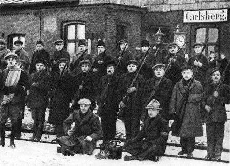 Klaipėdos krašto sukilimo dalyviai Rimkuose. 1923 m. sausis